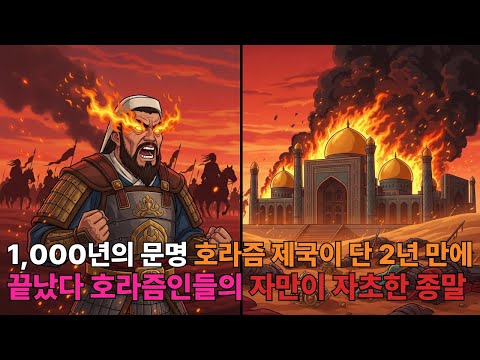 "몽골 사신단 450명 학살의 대가... 칭기즈 칸이 호라즘 제국을 지도에서 지운 방법" #칭기즈칸 #호라즘제국 #몽골제국 #세계사 #역사다큐