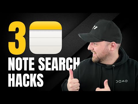 3 Hacks to find and manage your notes in Apple Notes 2023