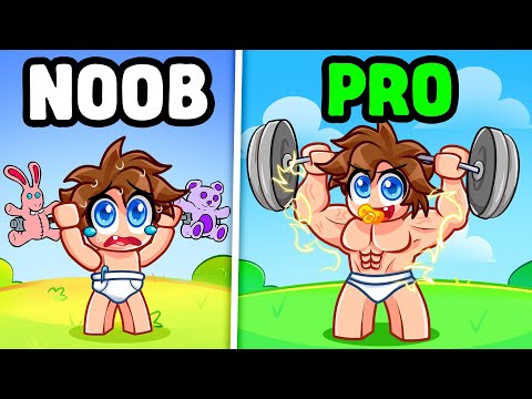 I Went NOOB to PRO in Strongest Baby Simulator