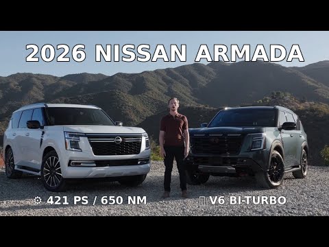 2026 Nissan Armada/Patrol – SUV mit Power und Komfort