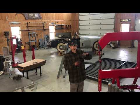 Shrinking metal using tucking tool and wood stump