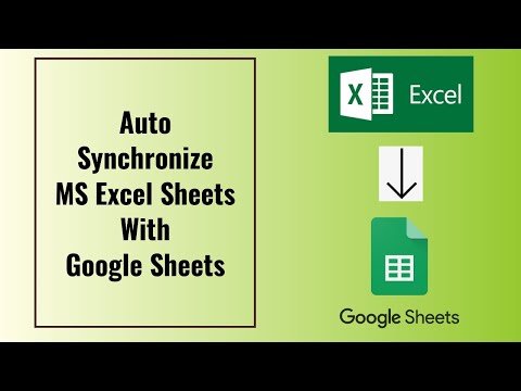 How To Automatically Sync Excel With Google Sheets