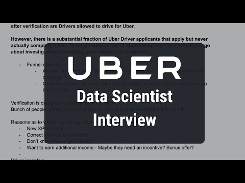Data Scientist Interview - Uber | AB Testing + SQL