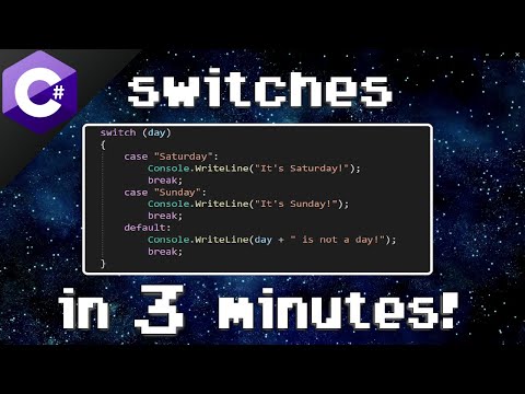 C# switches π