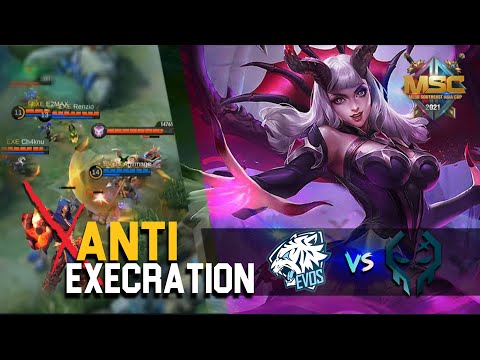 ANTI EXECRATION EXECRATION VS EVOS LEGENDS - GAME 2 - MSC