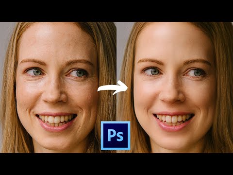 Lisser la Peau TRÈS FACILEMENT avec Photoshop - FULGURANT !