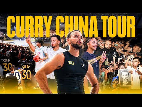 Stephen Curry Brings Curry Camp to China, First Ever Curry Con with Azzi Fudd & Seth Curry