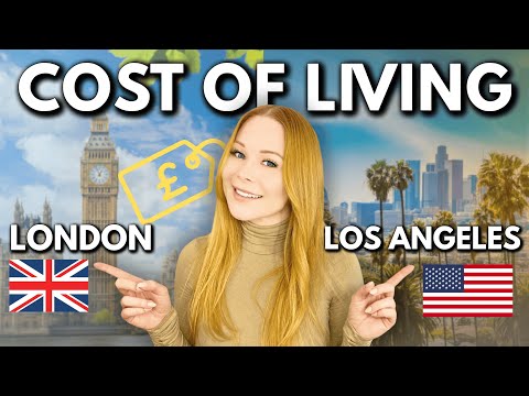 American Reacts | The REAL Cost of Living in the UK vs USA | London, LA & Small Town Breakdown