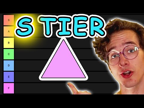 I Made a Shape Tier List