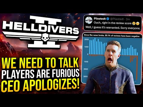 Helldivers 2 - CEO Apologizes After Sony Makes A Massive Change!