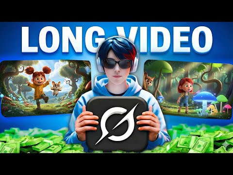 Create Long YouTube Videos FREE Using Grok AI | Full 16:9 Auto-Video Workflow