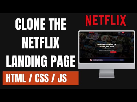 Cloning Netflix.com with HTML, CSS & JavaScript – Step-By-Step Build