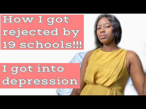 Rejected by 19 schools during my application || The harsh reality of grad school application