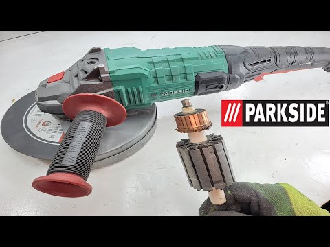 Fix Angle Grinder - PARKSIDE PWS 230 D4 2019 #parkside