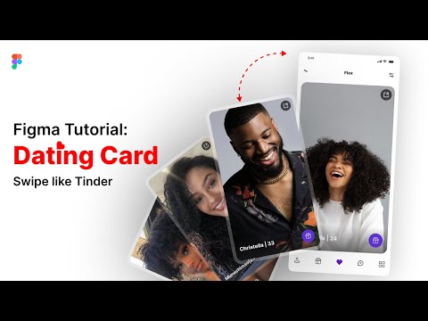 Figma Tutorial: Create a Smooth Dating Card Swipe Effect Like Tinder & Bumble