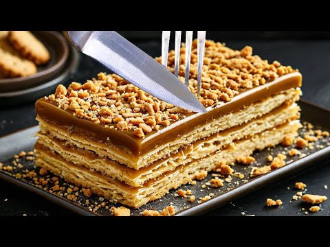 ❗ cake in 15 minutes! Cake without baking. The laziest fast cake recipe.
