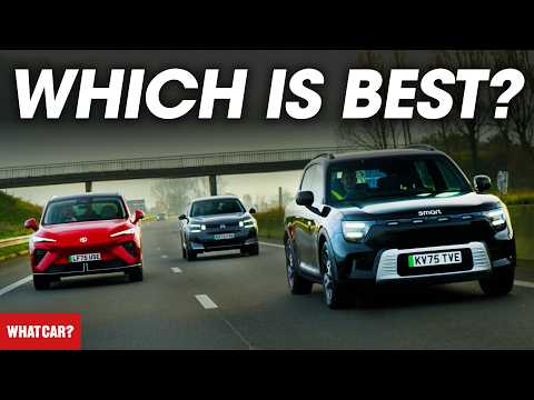 NEW MG S6 vs Smart #5 vs Citroen e-C5 Aircross review – what’s the BEST electric SUV?