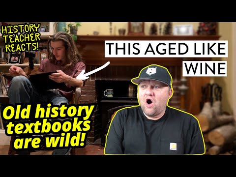 First Reaction to Miniminuteman! | What's in a History Textbook from 1855? | History Teacher Reacts