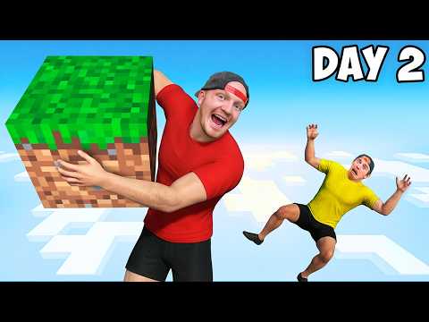 How Many Nights Can I Survive On One Block? (Day 2)