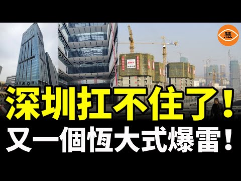 深圳扛不住了！又一個恆大式爆雷！號稱要打造全球最大最牛商業綜合體徹底崩盤……
