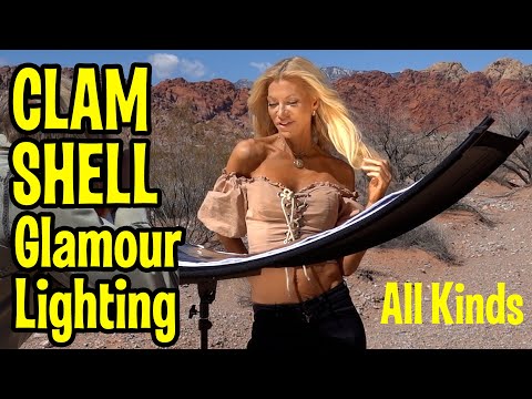 Clamshell Lighting Methods Galore for Beauty and Glamour Photography