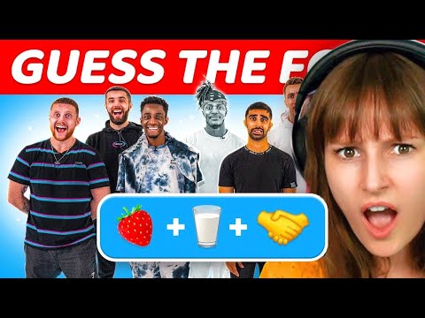 Freya Reacts To SIDEMEN GUESS THE EMOJI CHALLENGE