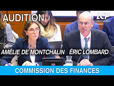 Éric Lombard et Amélie de Montchalin sont auditionnés par la commission des Finances