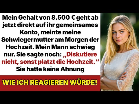 Meine Schwiegermutter wollte an meiner Hochzeit mein 8.500-€-Gehalt kassieren und bereute es sofort.