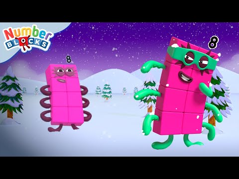 Octoblock Sauve Noël ! 🎄🦸 | Dessins de Maths pour les Enfants | ​Numberblocks en français