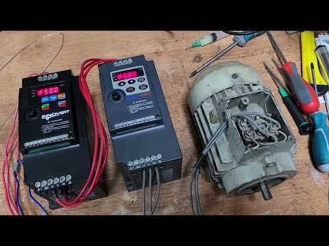 Последовательное подключение двух преобразователей частоты INNOVERT-лучшие! Новый эксперимент!