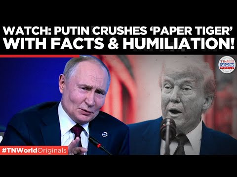 WATCH: Putin Destroys Trump’s “Paper Tiger” Jibe With Brutal Facts
