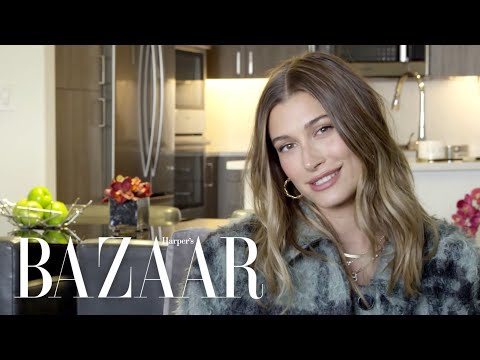 Hailey Bieber's Guide to Skincare, Minimal Makeup & Self-Care | BAZAAR Beauty Q&A | Harper's BAZAAR
