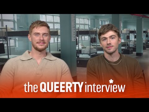 Miles Heizer & Max Parker talk gay Marine drama 'Boots' & navigating Hollywood as out actors