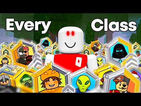 I Combined EVERY SINGLE Class in 99 Nights in the Forest!