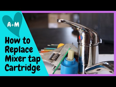 Replace cartridge + service single lever mixer tap