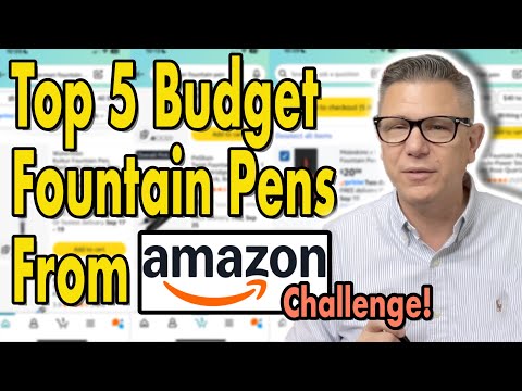 Rating 5 Best CHEAP Fountain Pens from Top Brands!