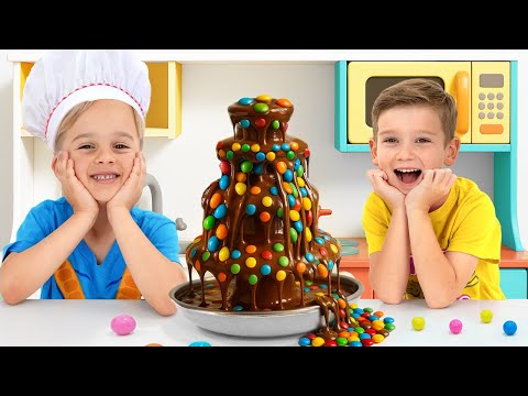 يتعلم الأطفال صنع الحلويات يدويًا وقصصًا مفيدة أخرى مع كريس