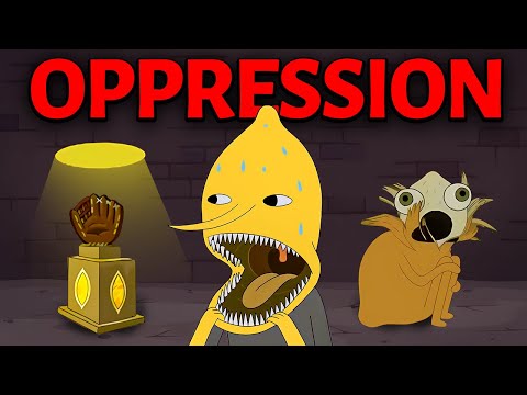 The Tragic Story In The Background Design of Lemongrab's Castle