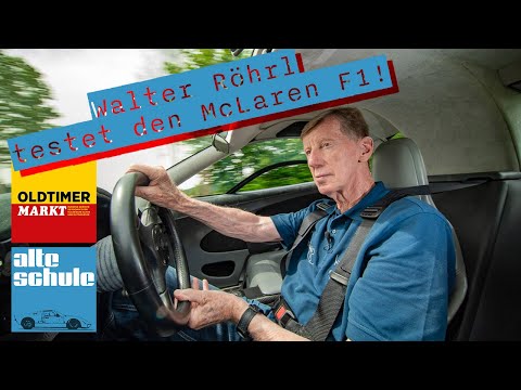 Walter Röhrl tests the McLaren F1!