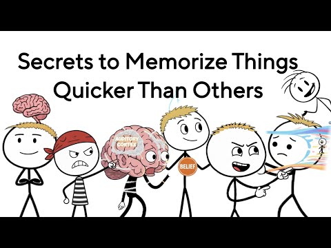 Secrets to Memorize Things Quicker Than Others