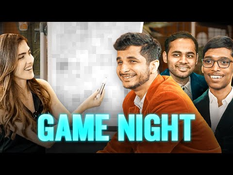 Everyone was CONFUSED by Alex's drawing | Game Night w/ Alexandra Botez, Pragg, Arjun & Vidit