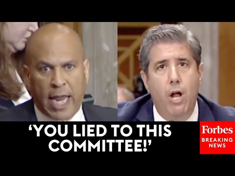 'I Don't Trust You!': Cory Booker Blows Up Over 'Lies' In Committee Hearing