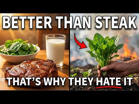 Better Than Steak, Spinach & Milk Combined. Why Do They Hate This Plant?