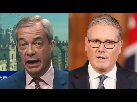 āAbsolute loser of a PMā: Farage hits out at Starmer for being āterrifiedā of speaking on Iran