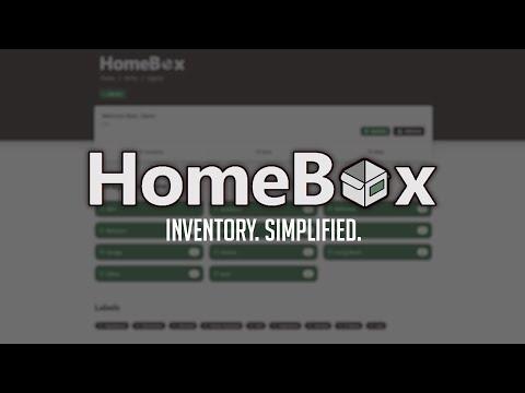 HomeBox: Your Home Inventory Simplified