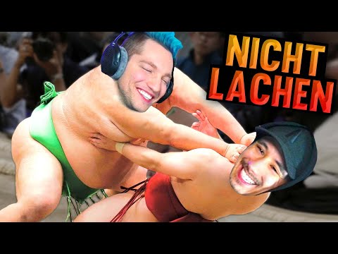 NICHT LACHEN Challenge (Schwergewicht) | Rezo und Ju