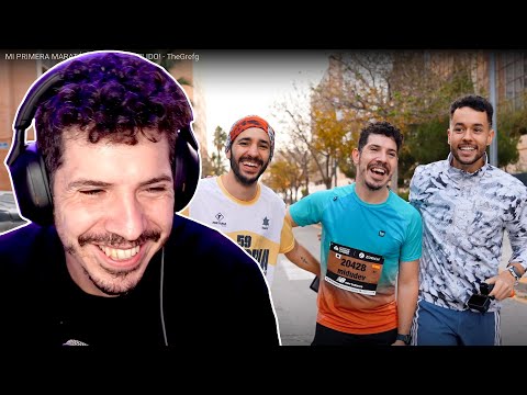 Reaccionando a la corrida con TheGrefg en su primer maratón 😂