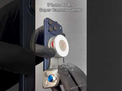 iPhone 17 Pro Super Camera Combo with Telesin Accessories🔥 #shorts #trending #iphone #iphone17pro