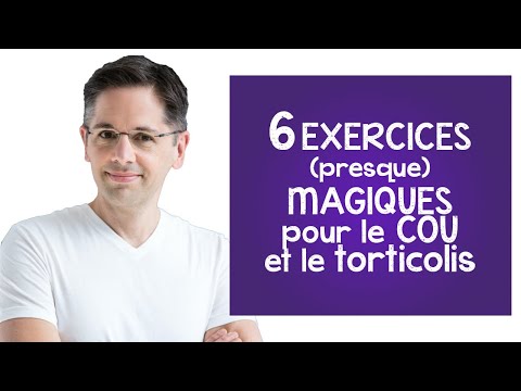 Douleur au cou: 6 exercices (presque) magiques pour soulager le torticolis et les raideurs au cou