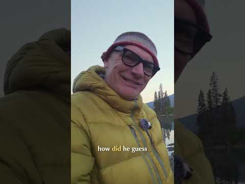 Canadian Rockies: Capturing the Magic of Fog and Lakeside Views #shorts